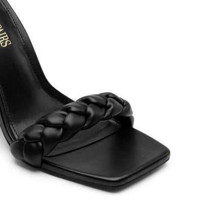 DREAM PAIRS Women's Braided Block Heel Sandals