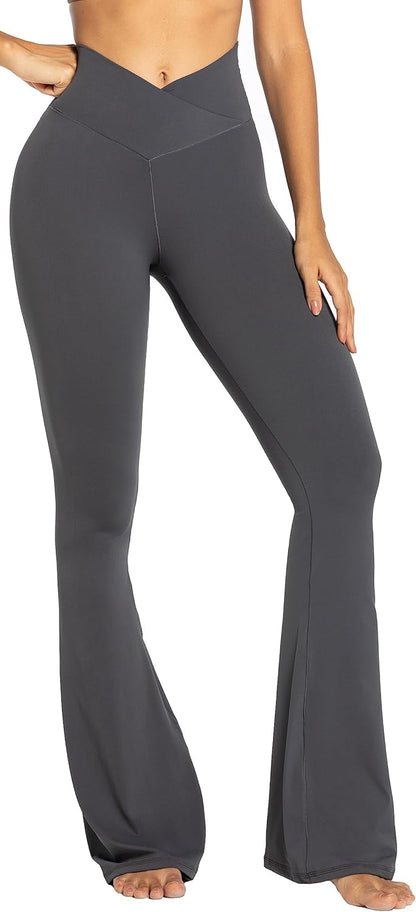 Sunzel High-Waisted Flare Leggings