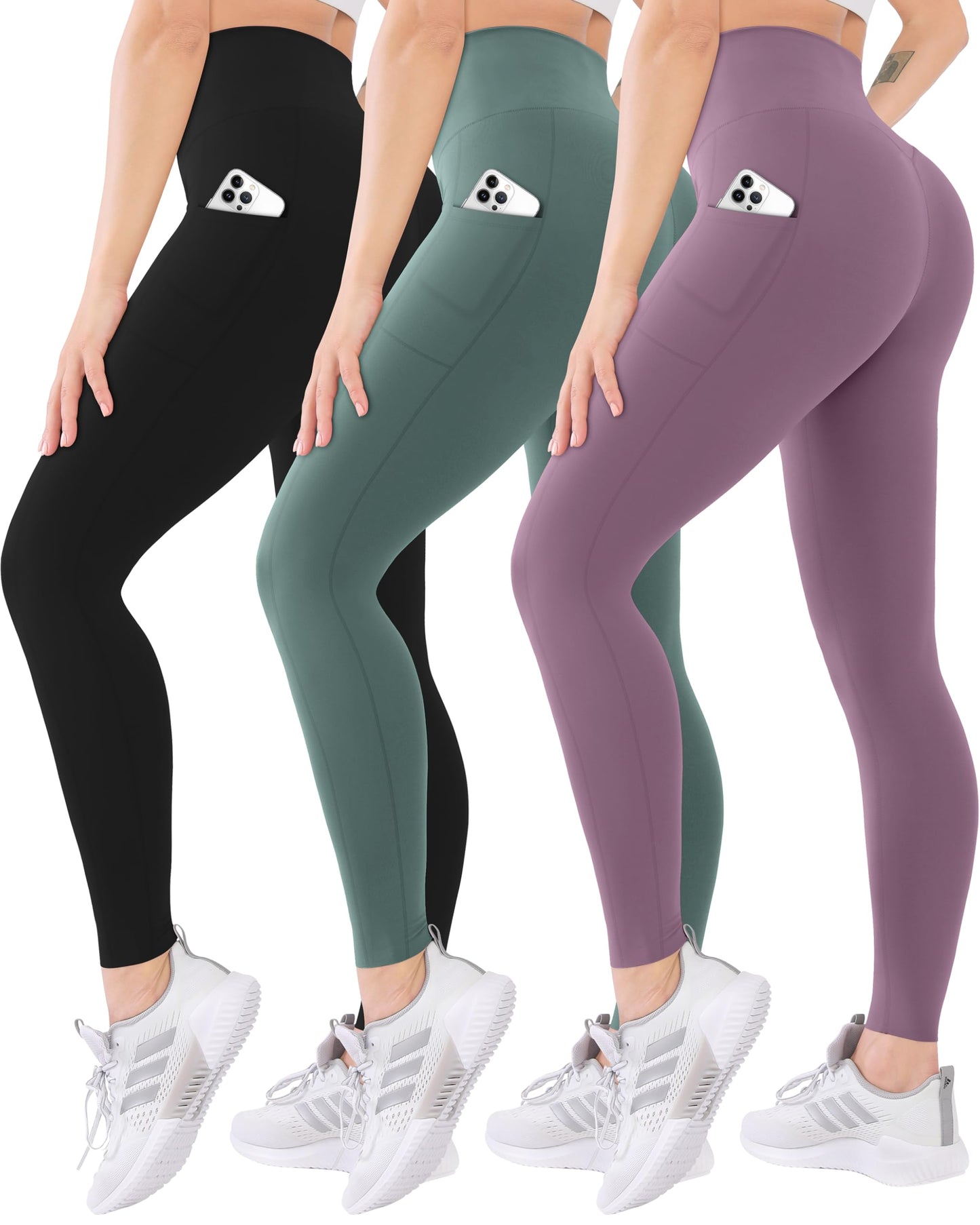 Blisset 3-Pack High Waist Leggings