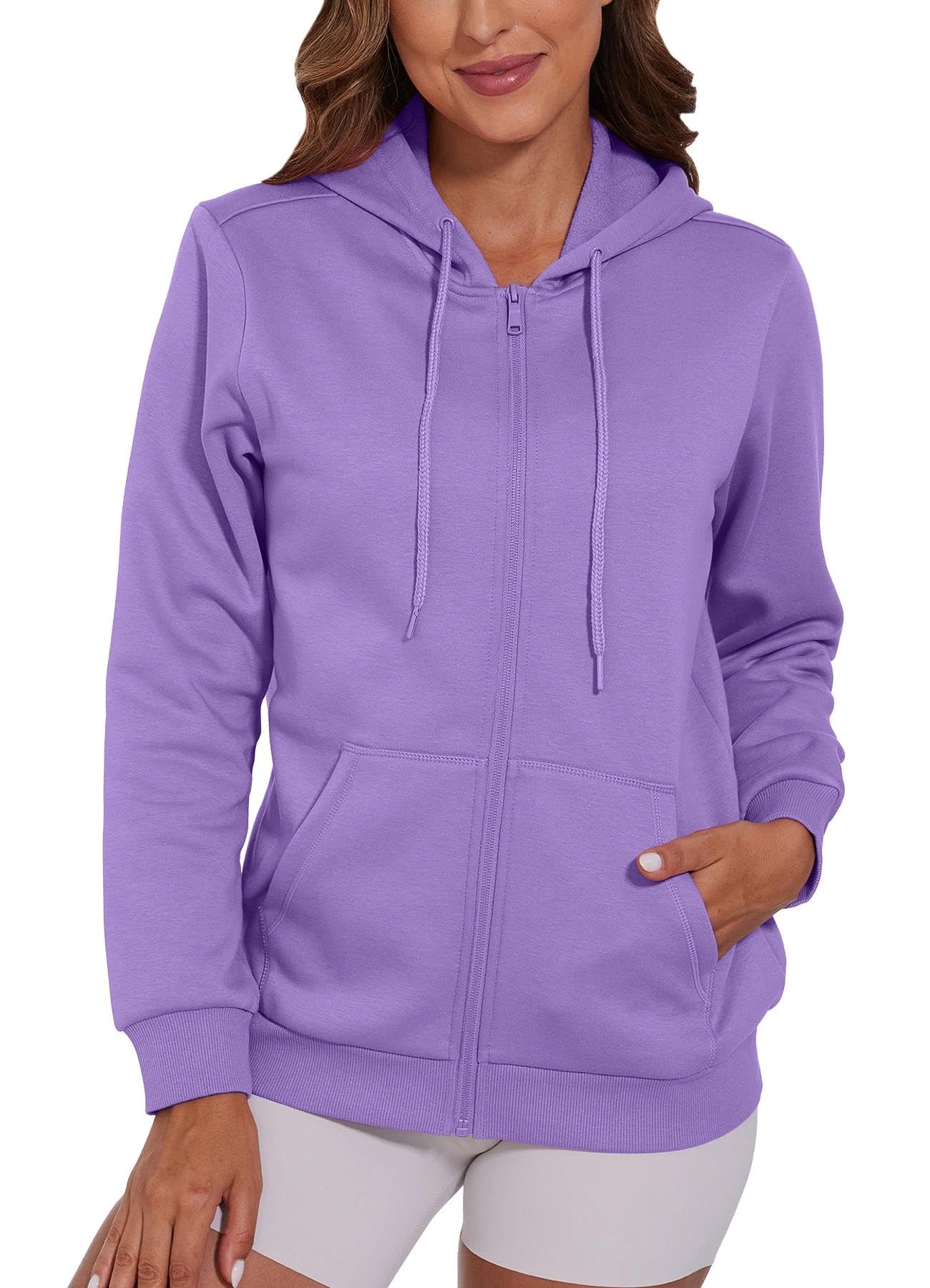 SMENG Women's Zip-Up Hoodie
