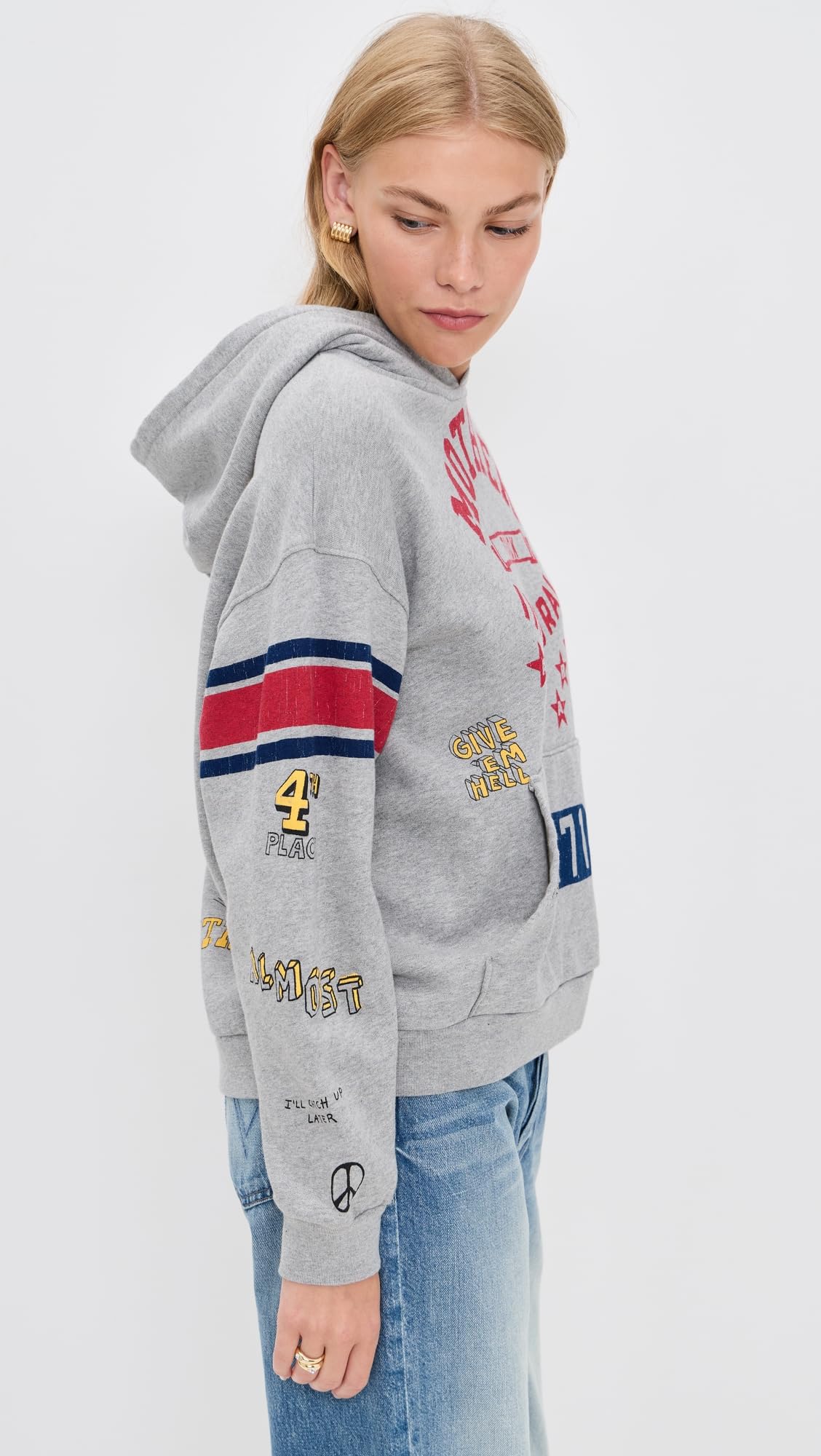 MOTHER Women's The Big Deal Hoodie