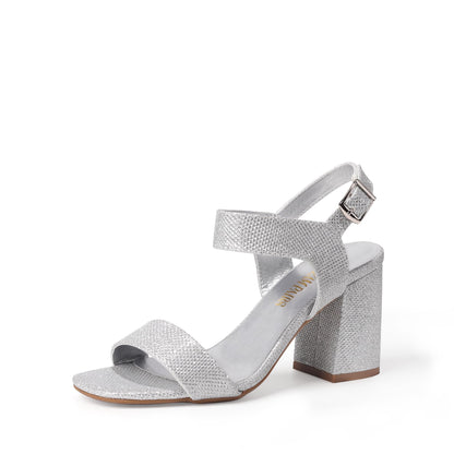 DREAM PAIRS Women's Chunky Heel Sandals