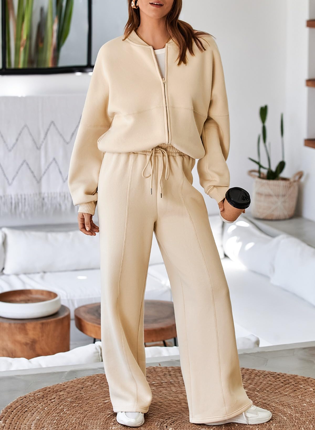 Aleumdr Women’s Fleece Sweatsuit