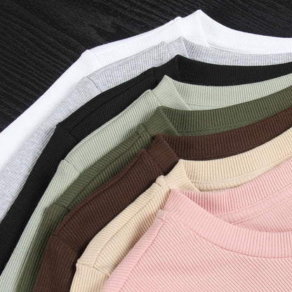 PALINDA Women’s Ribbed T-Shirt