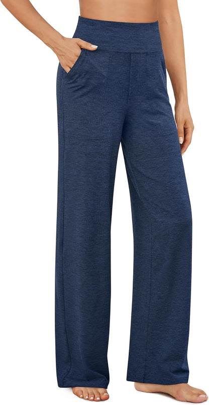 G4Free Women's Wide Leg Yoga Pants