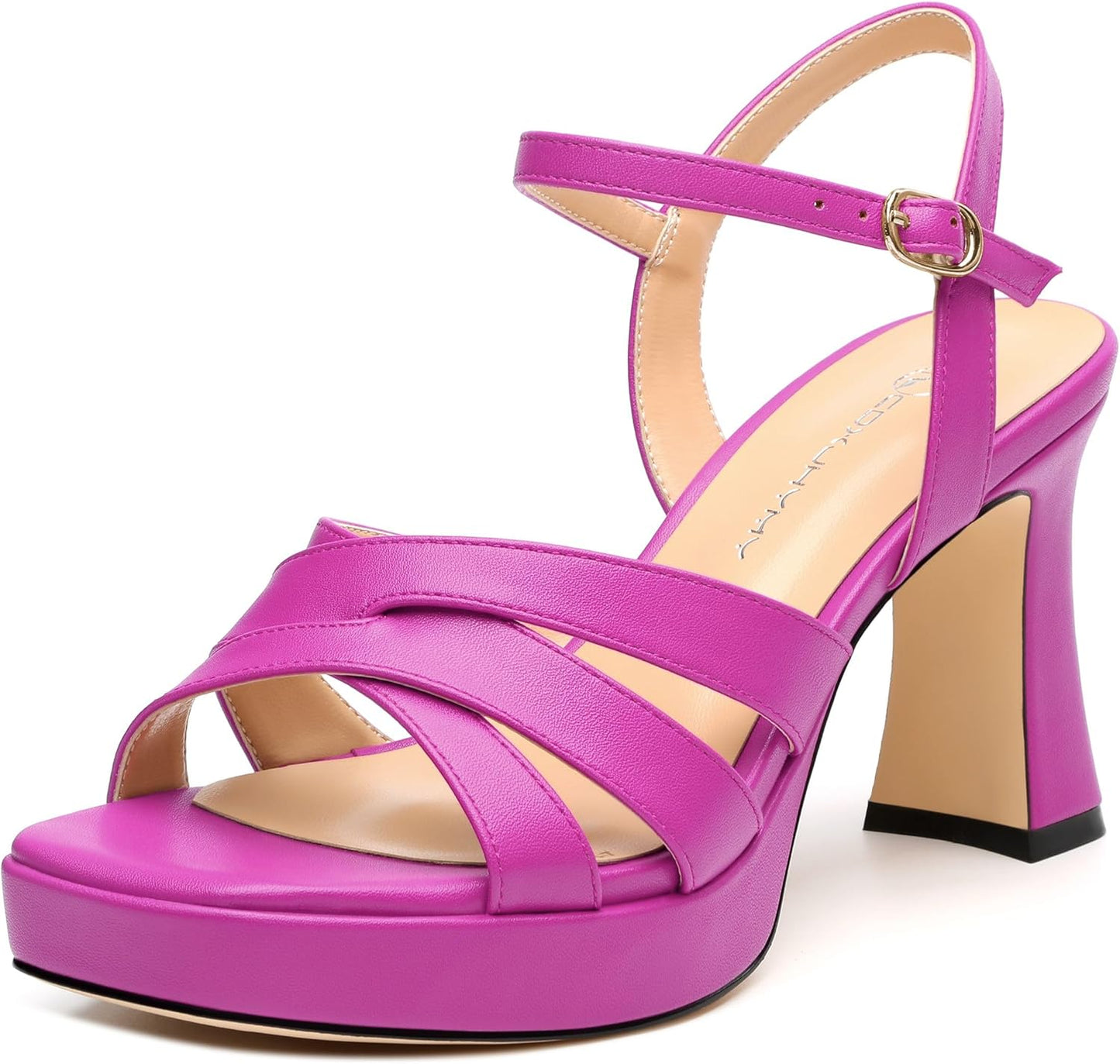 Women's Chunky Heel Sandals – 3.3"