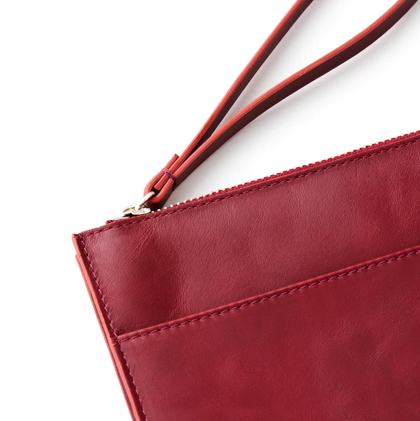 Leather RFID Wristlet Clutch