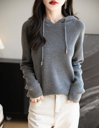 Women's Merino Wool Hoodie 2025
