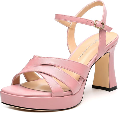 Women's Chunky Heel Sandals – 3.3"