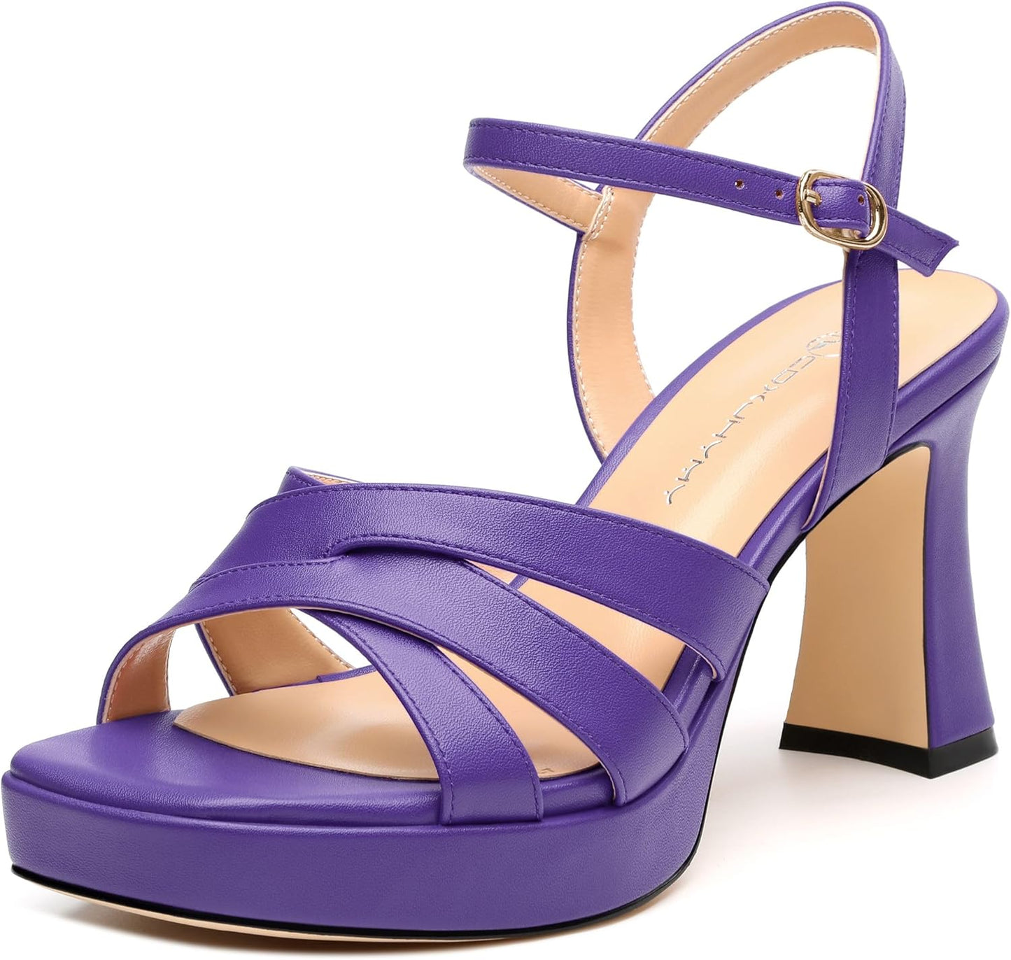 Women's Chunky Heel Sandals – 3.3"