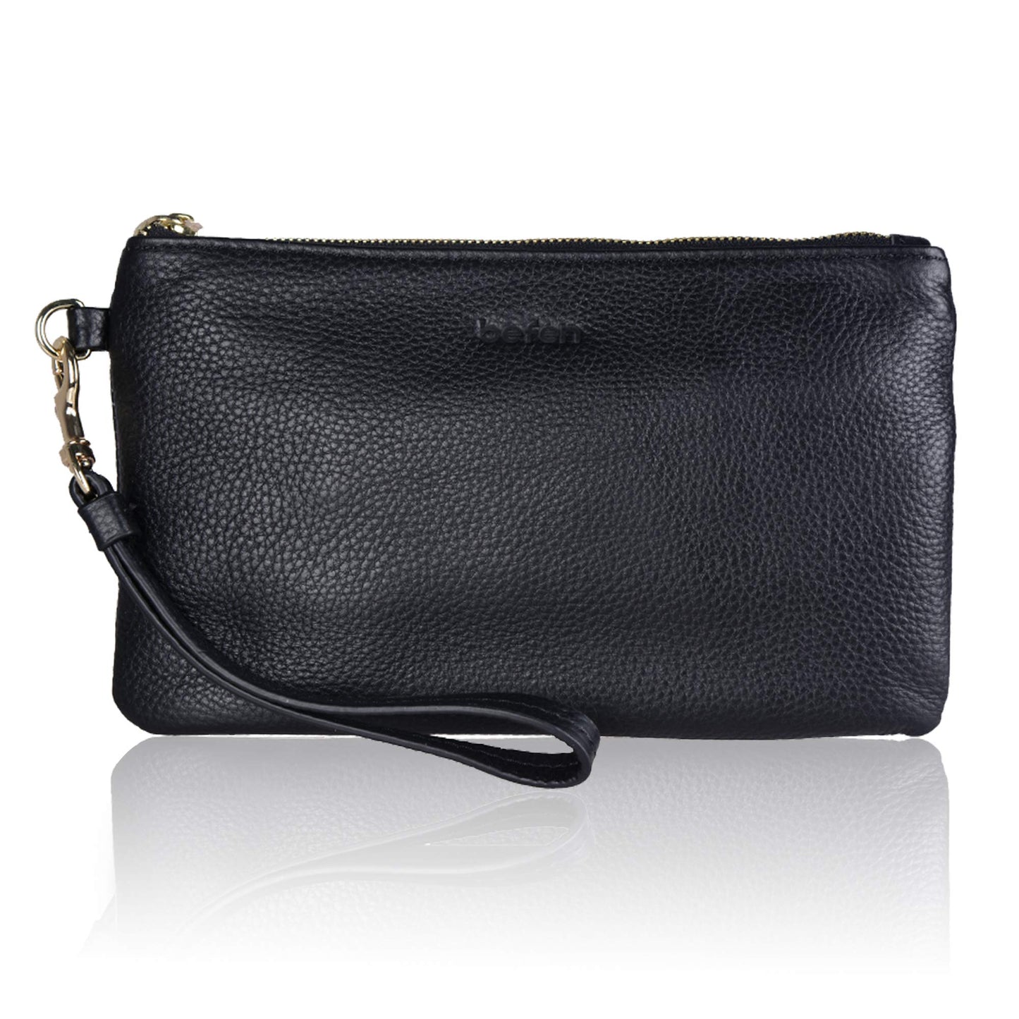 Befen Leather RFID Wristlet Wallet