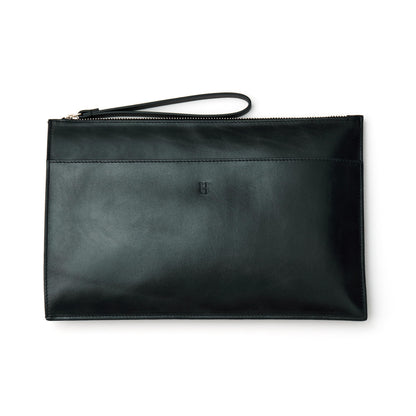 Leather RFID Wristlet Clutch