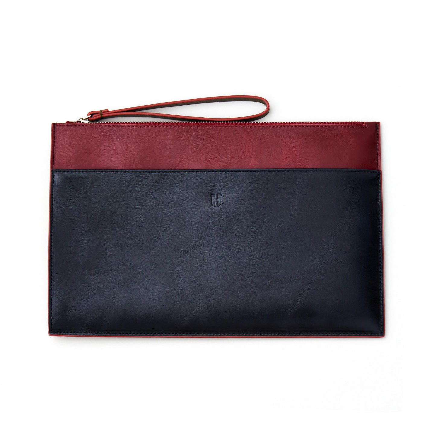 Leather RFID Wristlet Clutch