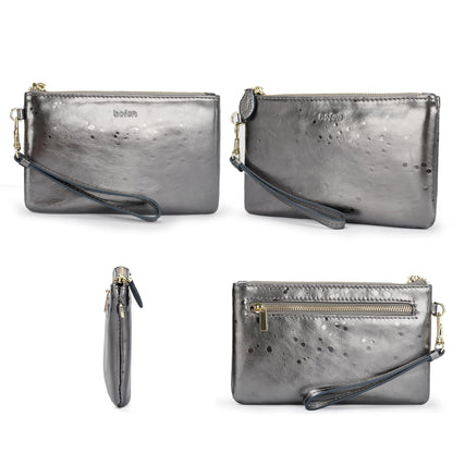 Befen Leather RFID Wristlet Wallet