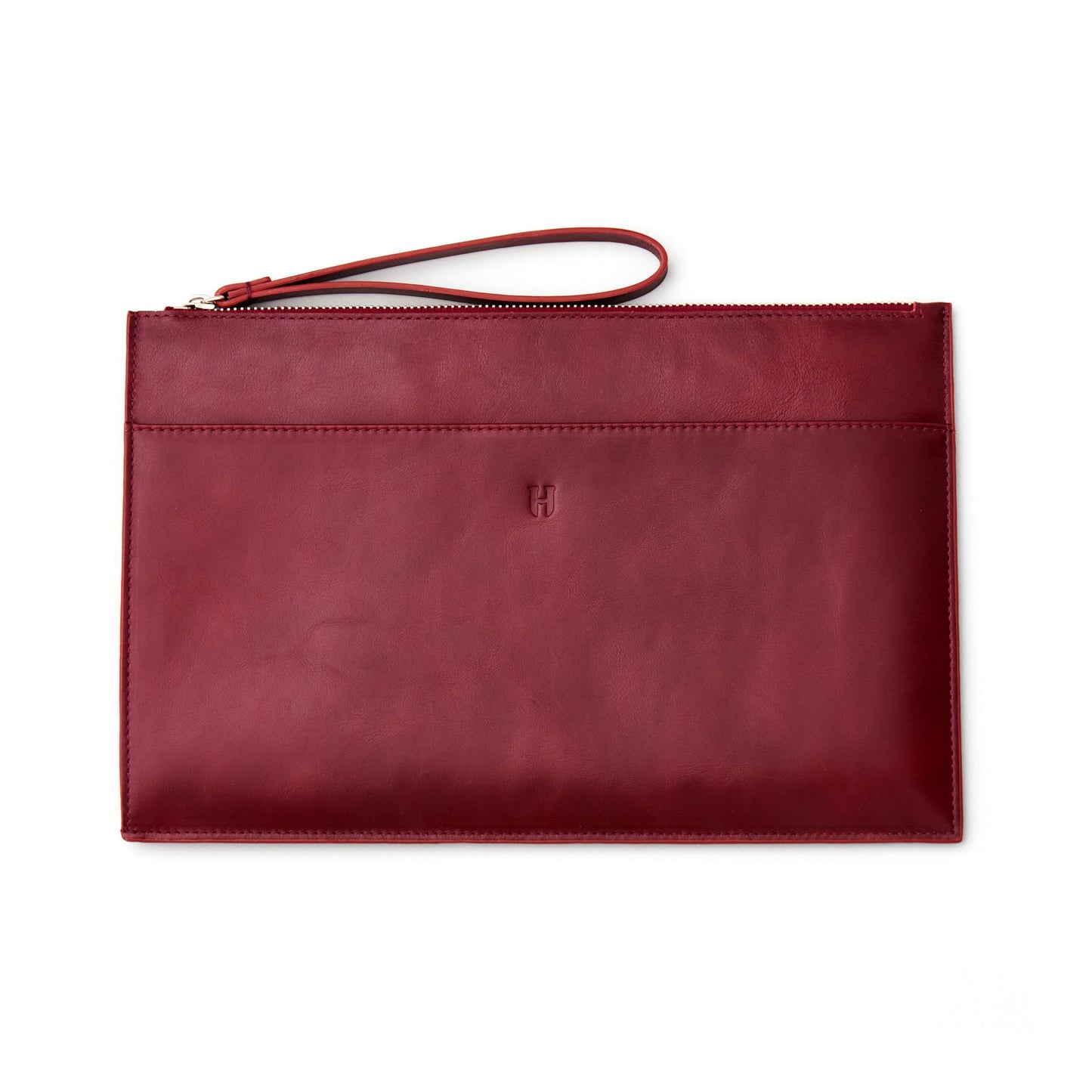 Leather RFID Wristlet Clutch