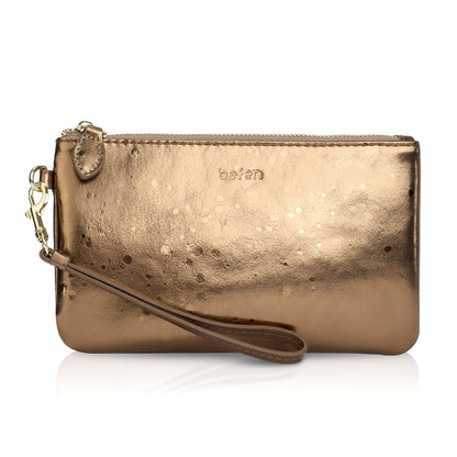 Befen Leather RFID Wristlet Wallet