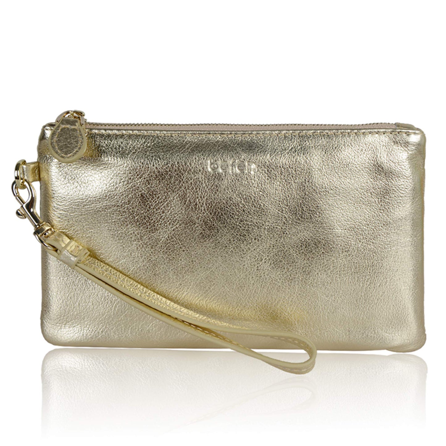 Befen Leather RFID Wristlet Wallet