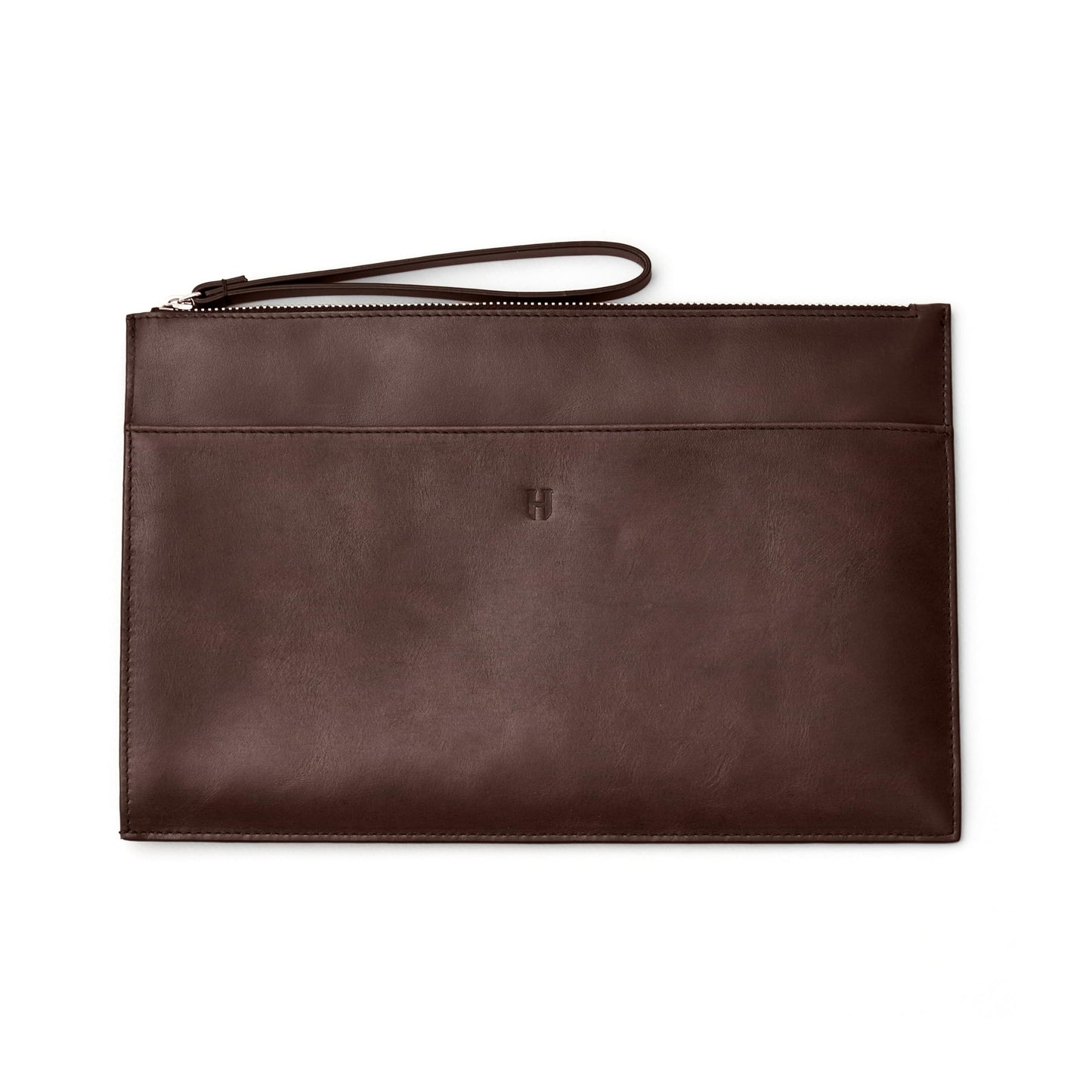 Leather RFID Wristlet Clutch