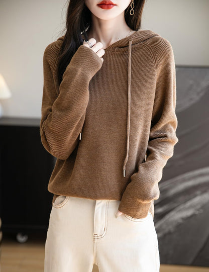 Women's Merino Wool Hoodie 2025