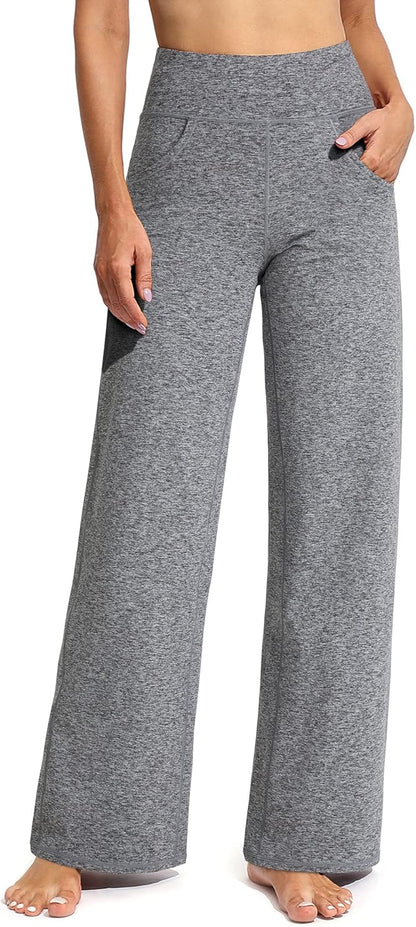Promover Women's Wide Leg Yoga Pants