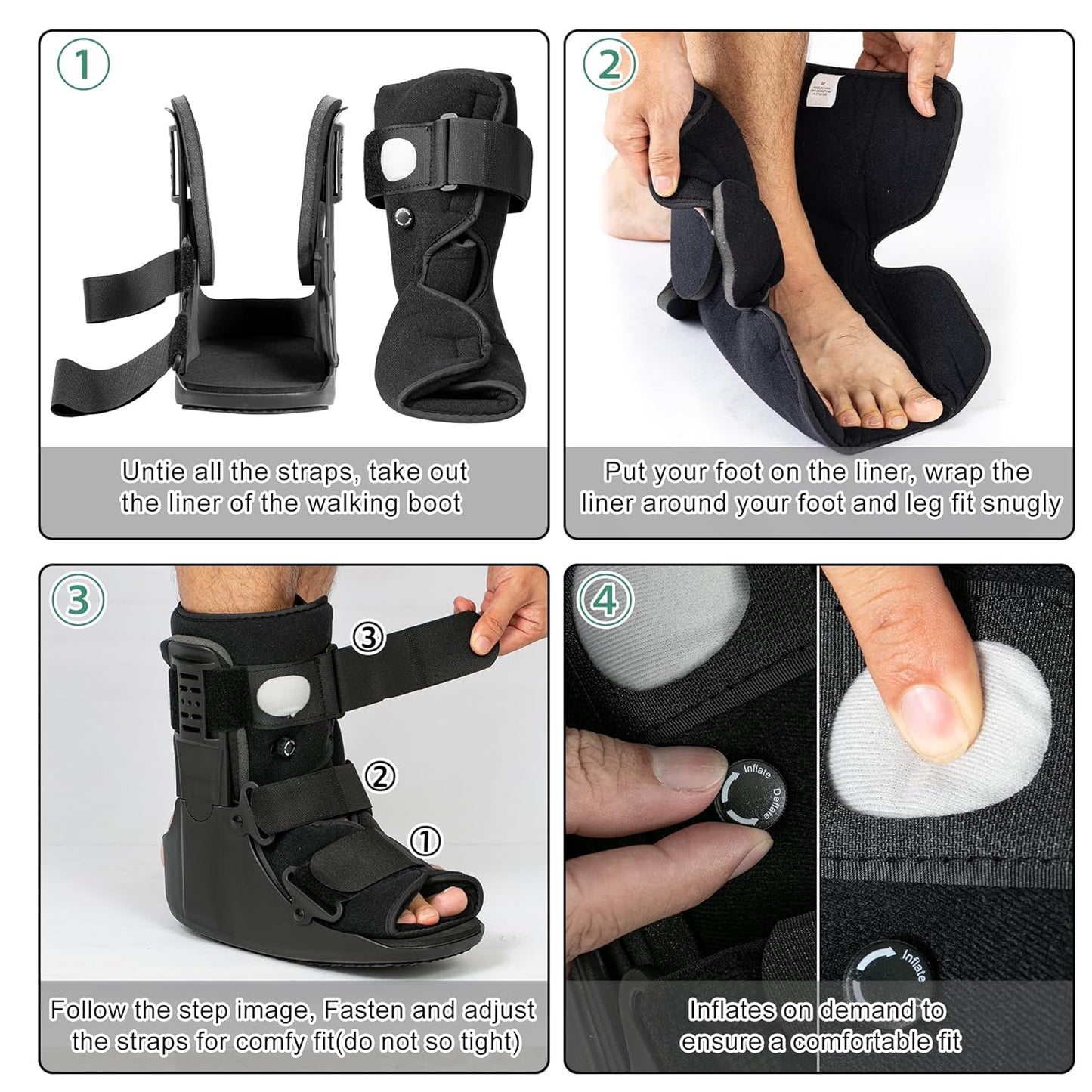 Air Walking Short Fracture Boot