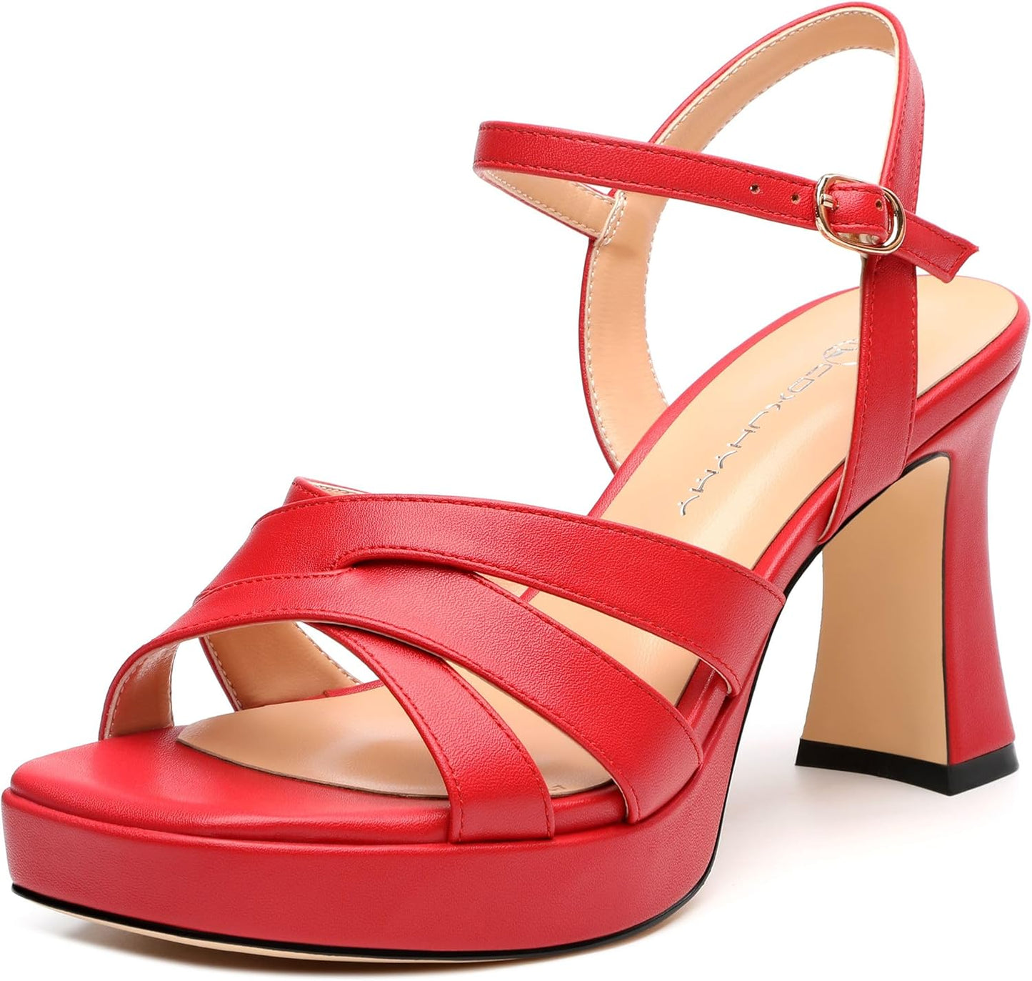 Women's Chunky Heel Sandals – 3.3"