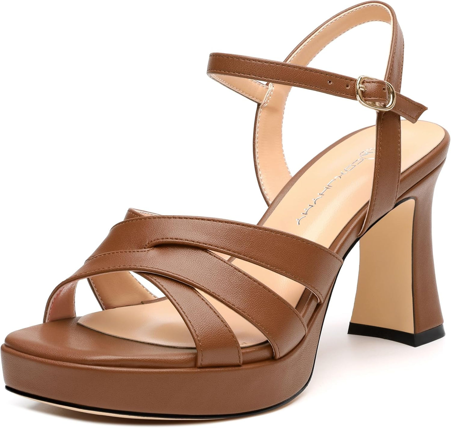 Women's Chunky Heel Sandals – 3.3"