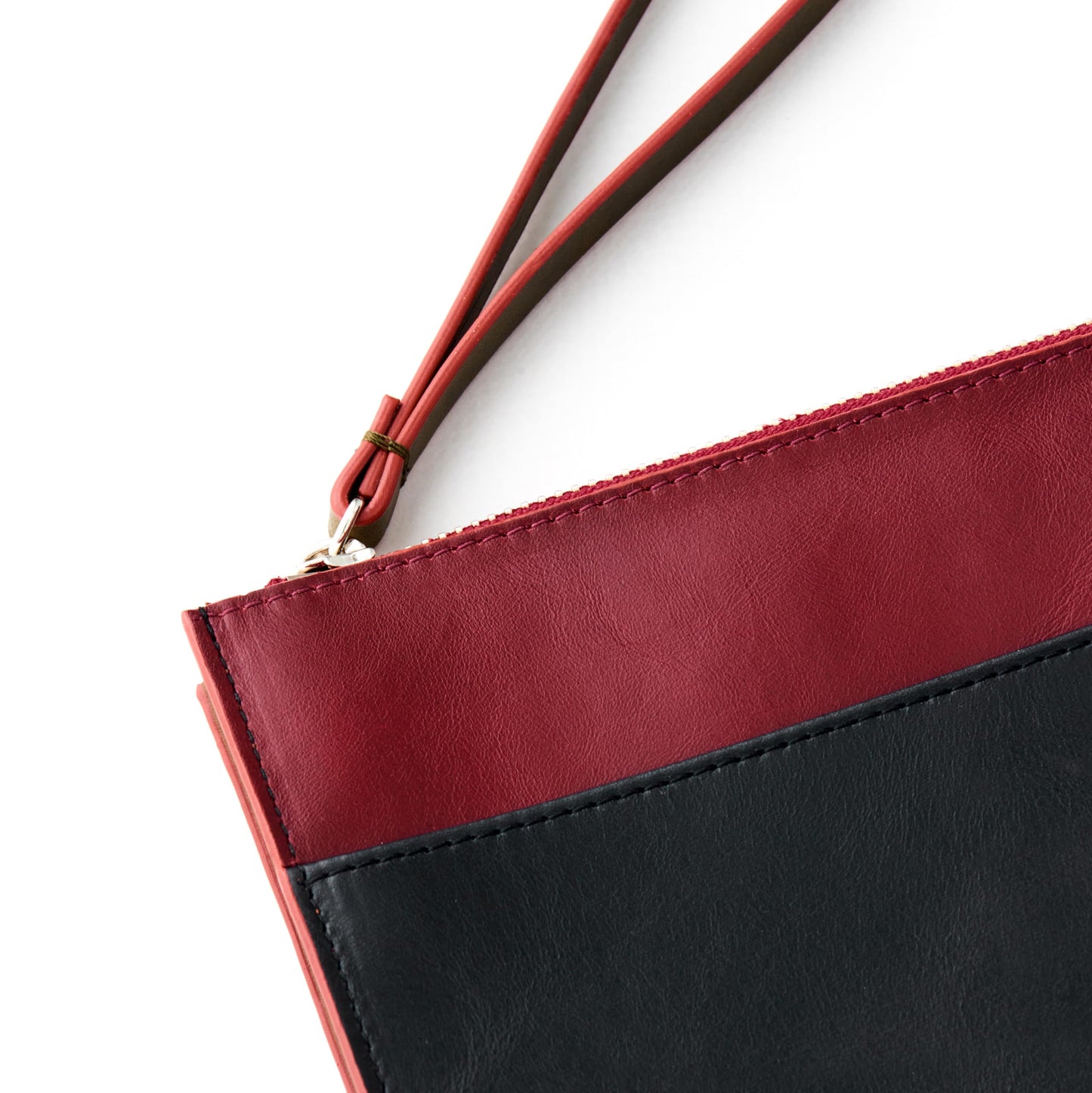 Leather RFID Wristlet Clutch