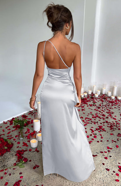 Memoriesea One-Shoulder Maxi Dress