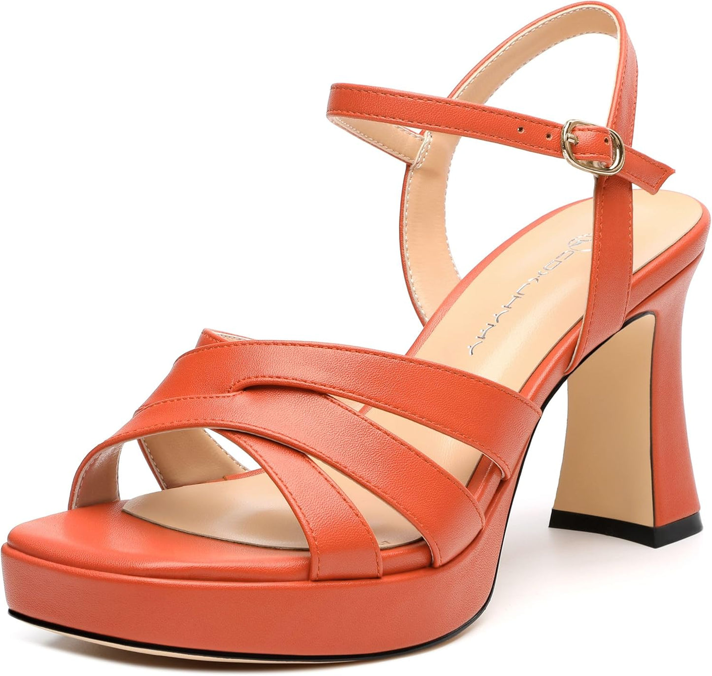 Women's Chunky Heel Sandals – 3.3"