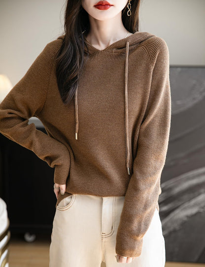 Women's Merino Wool Hoodie 2025