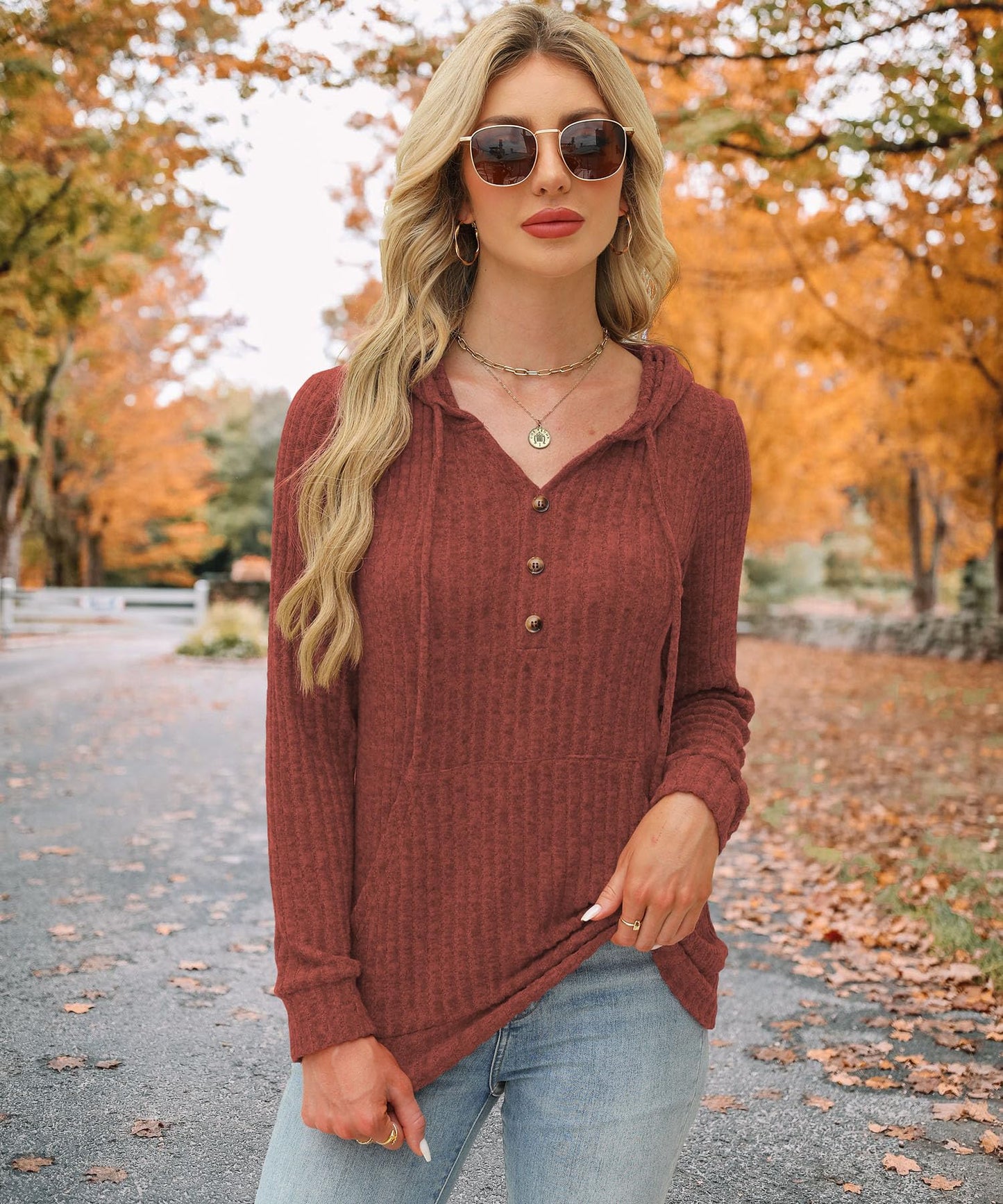 Women's Casual Pullover Hoodie