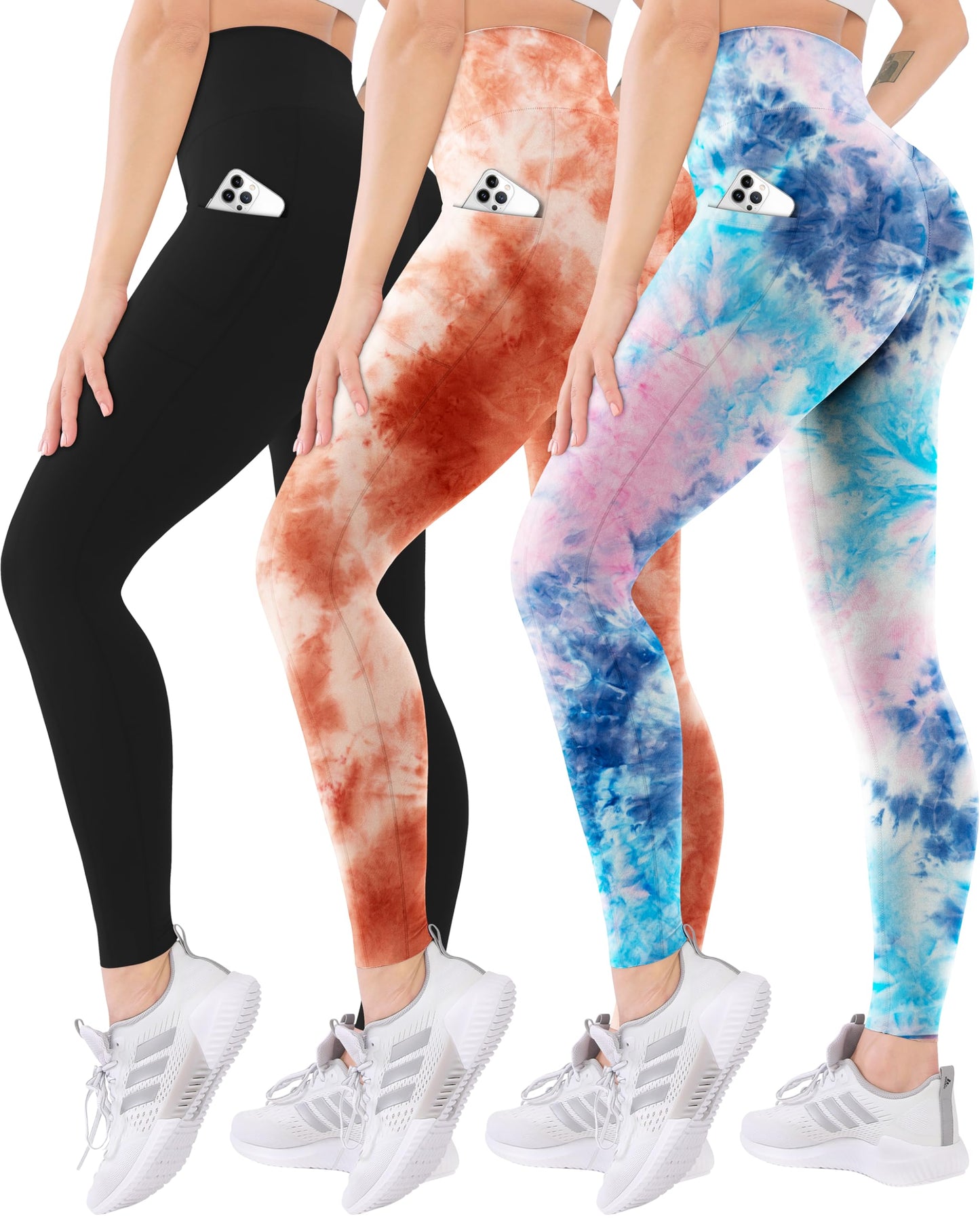 Blisset 3-Pack High Waist Leggings