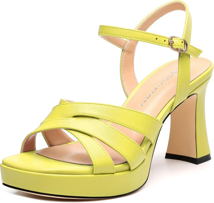 Women's Chunky Heel Sandals – 3.3"