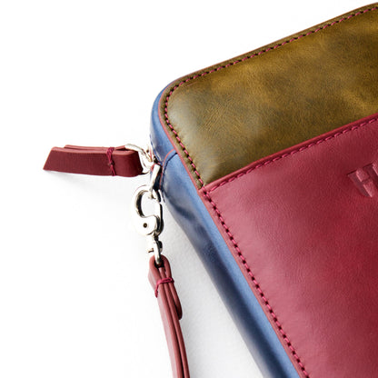 Full-Grain Leather RFID Wristlet