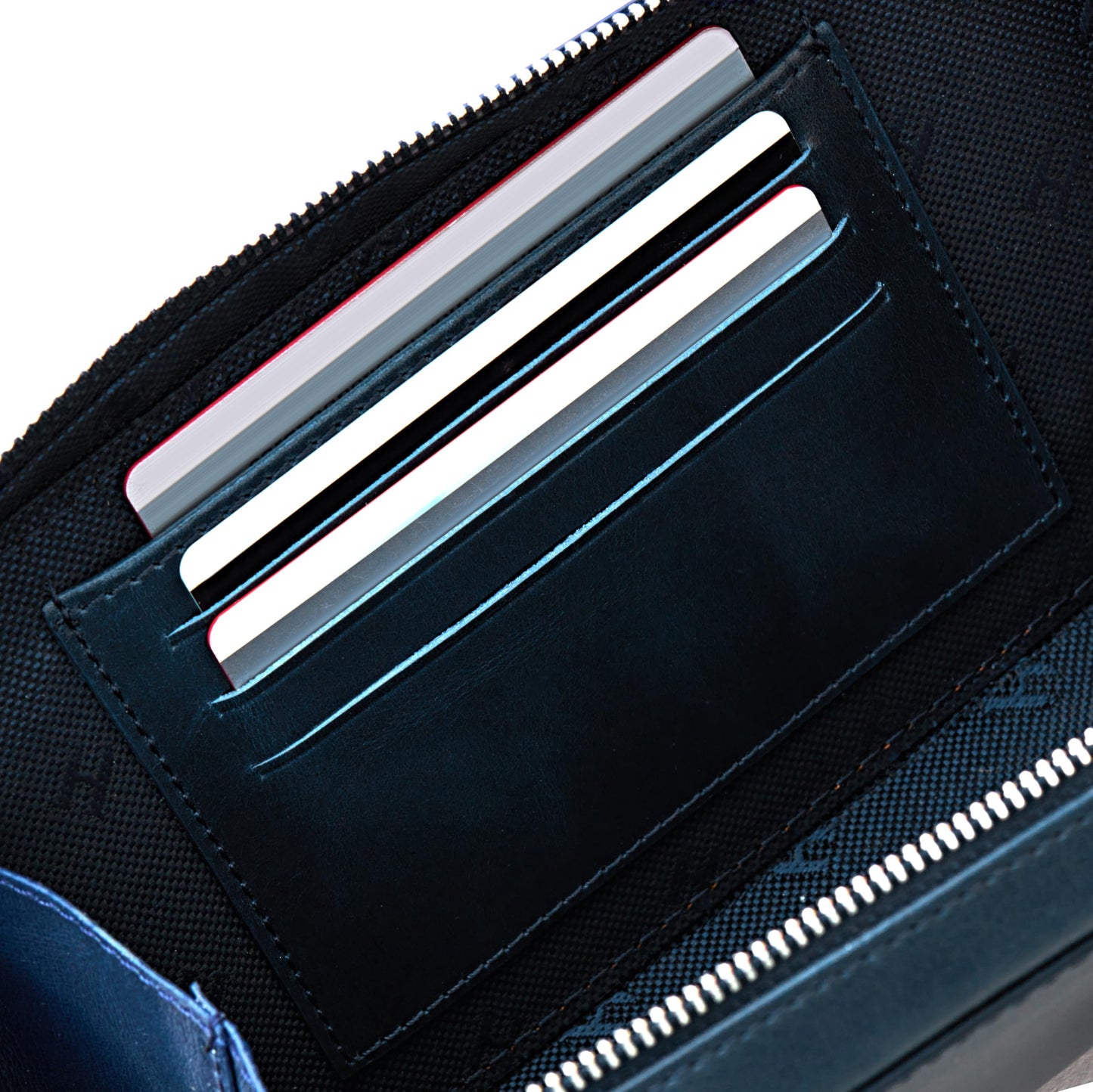 Full-Grain Leather RFID Wristlet