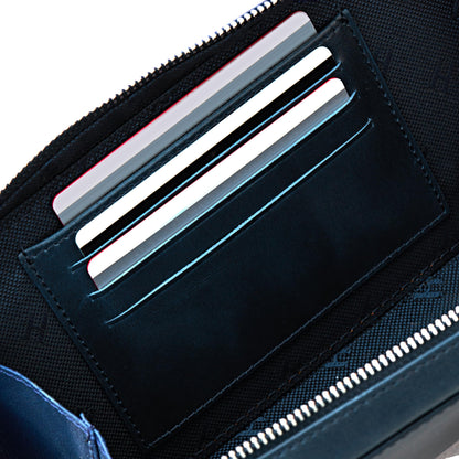Full-Grain Leather RFID Wristlet