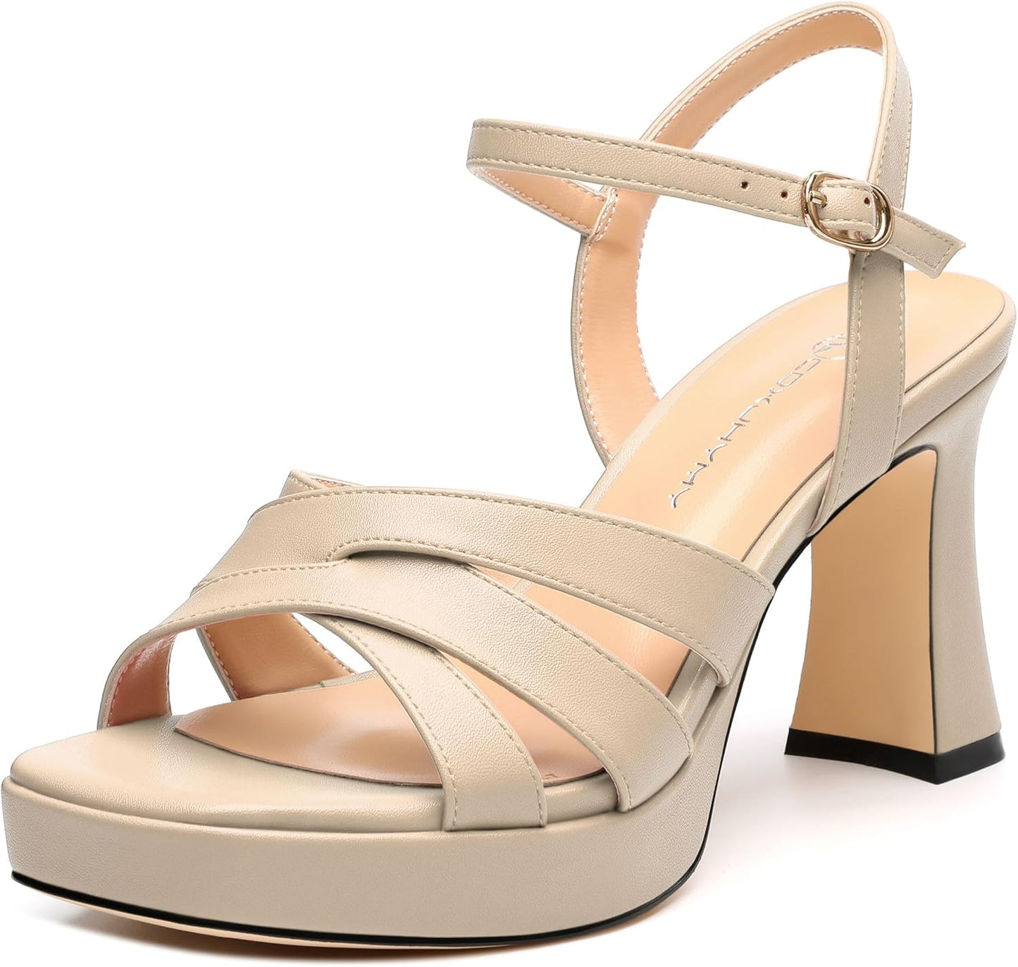 Women's Chunky Heel Sandals – 3.3"