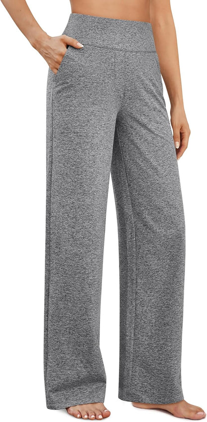 G4Free Women's Wide Leg Yoga Pants