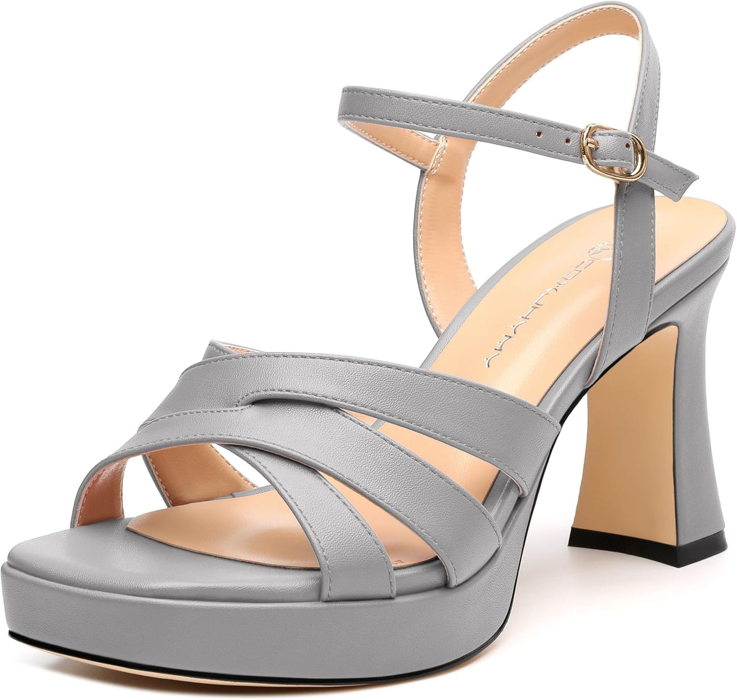 Women's Chunky Heel Sandals – 3.3"