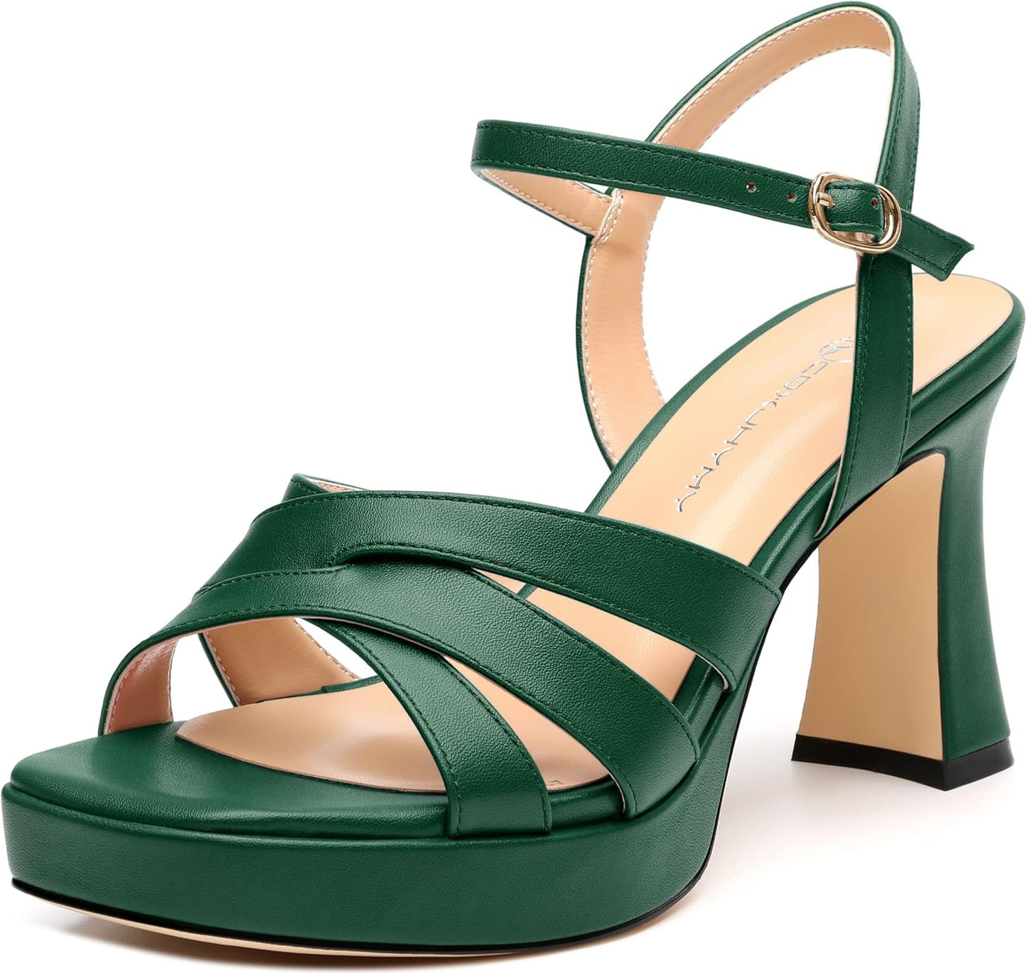 Women's Chunky Heel Sandals – 3.3"