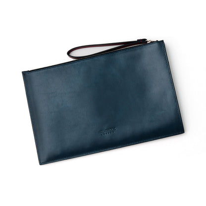 Leather RFID Wristlet Clutch