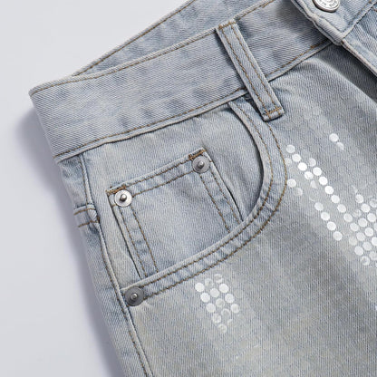 Women’s High Waist Straight Jeans