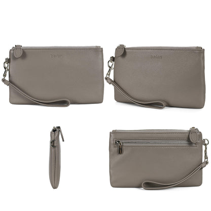 Befen Leather RFID Wristlet Wallet