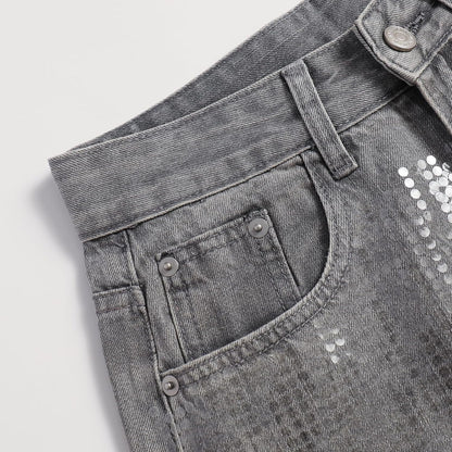 Women’s High Waist Straight Jeans