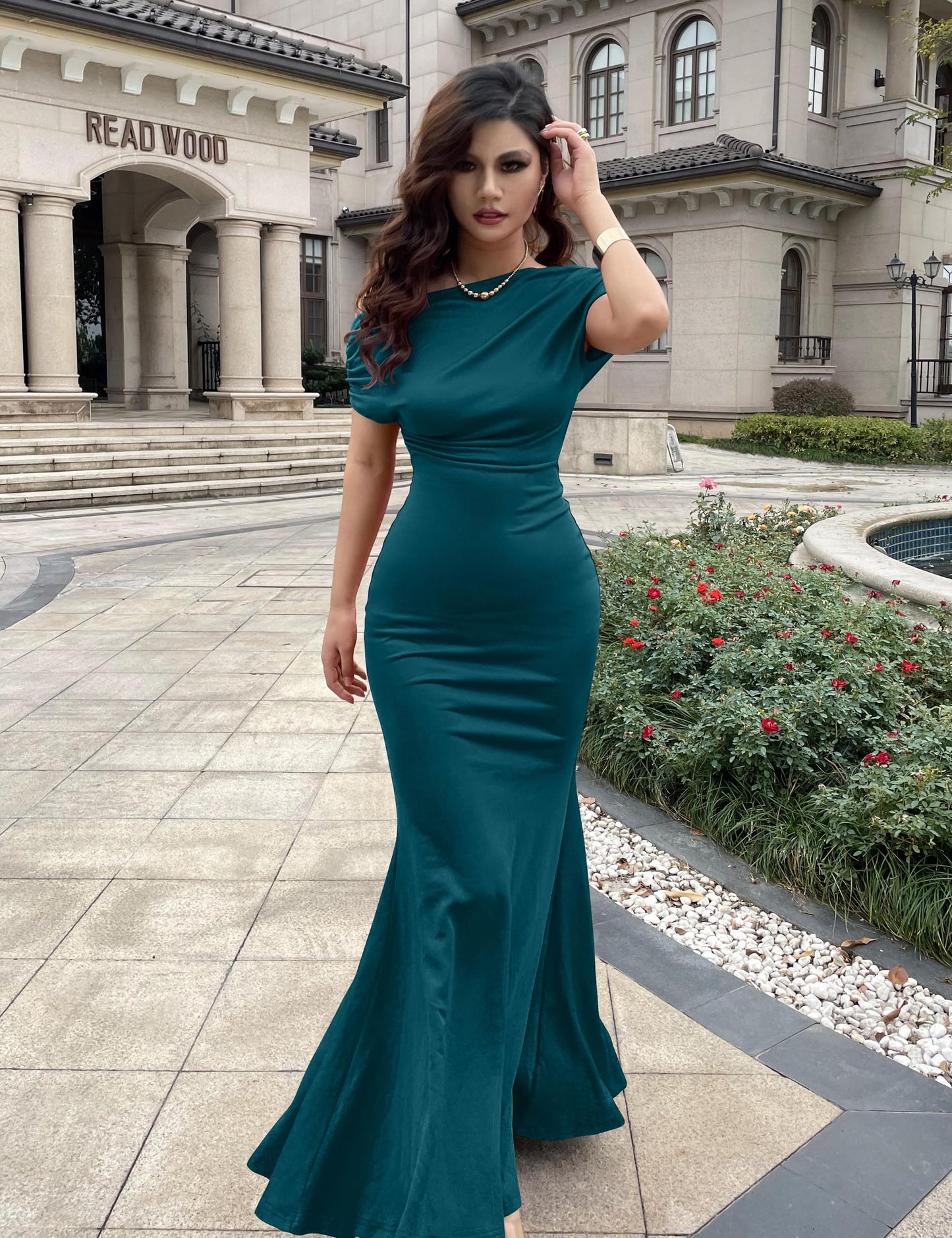 Women's Off-Shoulder Bodycon Dress