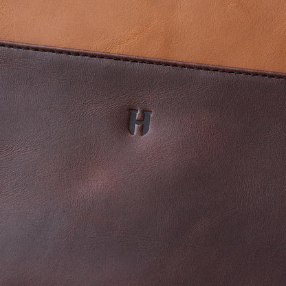 Leather RFID Wristlet Clutch