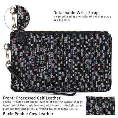 Befen Leather RFID Wristlet Wallet